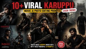 10+ Viral Karuppu Movie AI Photo Editing Prompts Trend 2026