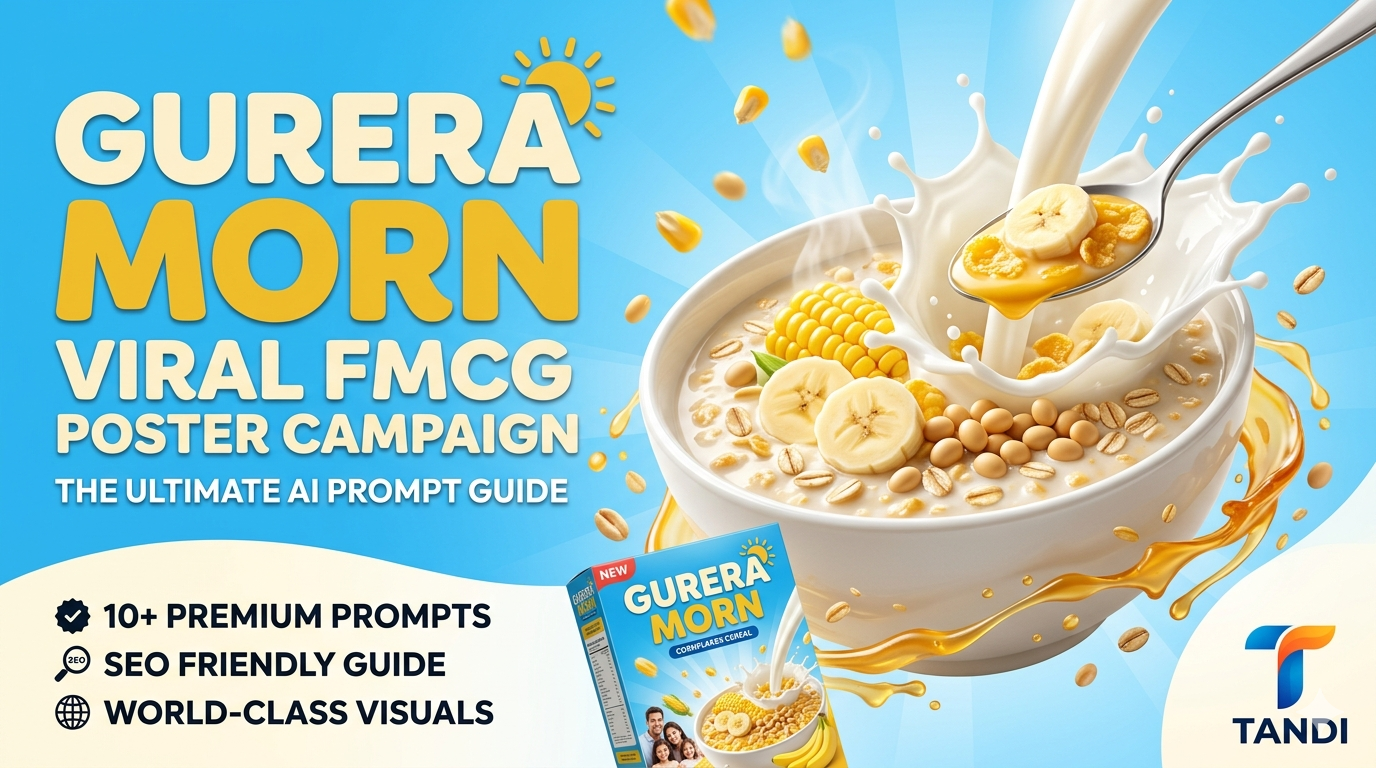 Gurera Morn Cereal Campaign Booster 10+ Premium Commercial AI Prompts