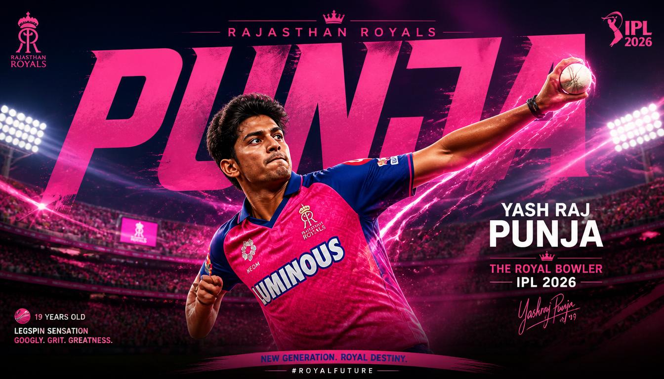 IPL 2026 Rising Star Yash Raj Punja Profile & High-End AI Image Prompts