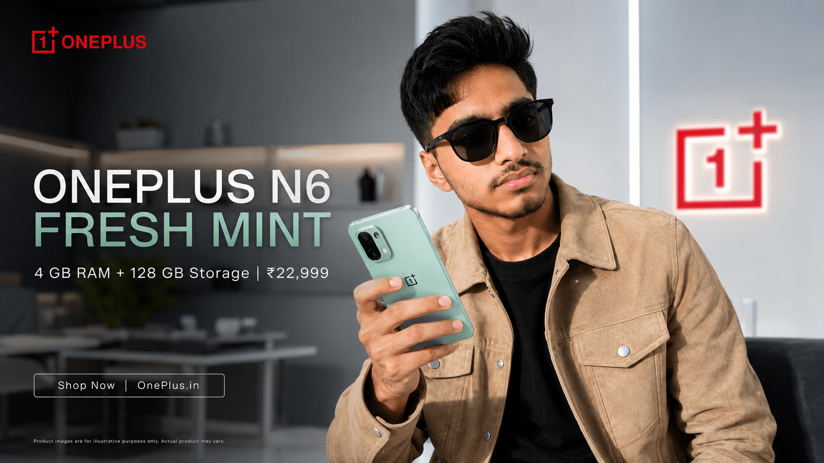 OnePlus N6 Ad Generator