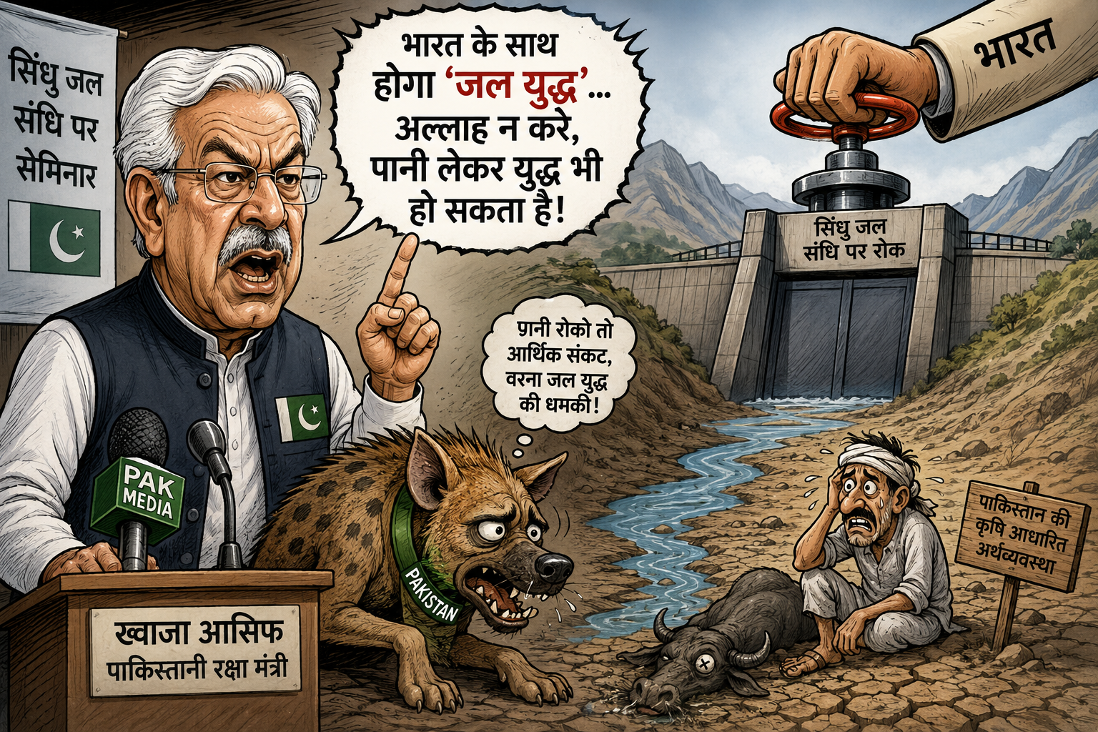 Poltics Cartoon Dialogue Architect